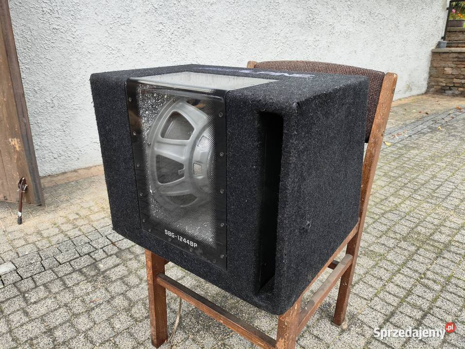 Skrzynia basowa bassowa tuba Alpine SBG1244BP śląskie Niegowonice