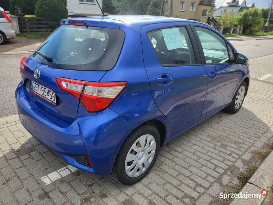 Toyota Yaris z 2018 roku 10 Benzyna LPG Starogard Gdański