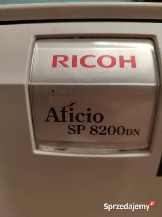 Drukarka Ricoh Aficio SP 8200DN laserowa A3A4 świętokrzyskie Bolechowice