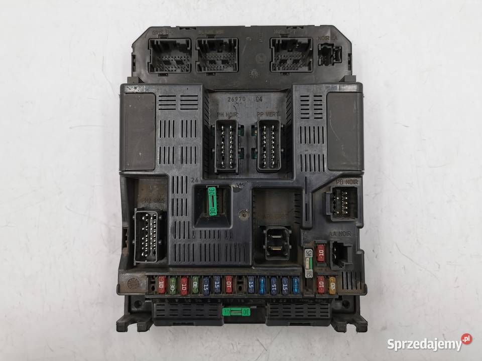 Moduł BSI Skrzynka Bezpieczników Peugeot 307 mazowieckie Wyszków sprzedam