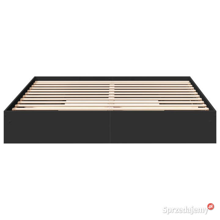 Rama łóżka z szufladami czarna 180x200 WM3280637 28cm Warszawa