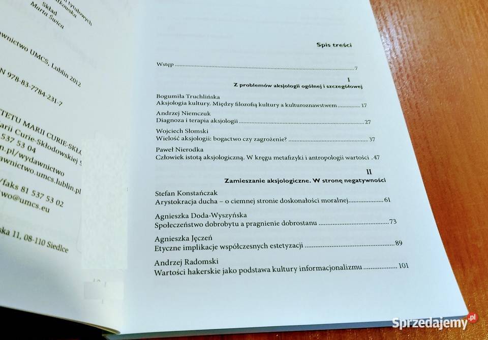 Aksjologia współczesności problemy i pomorskie Gdańsk