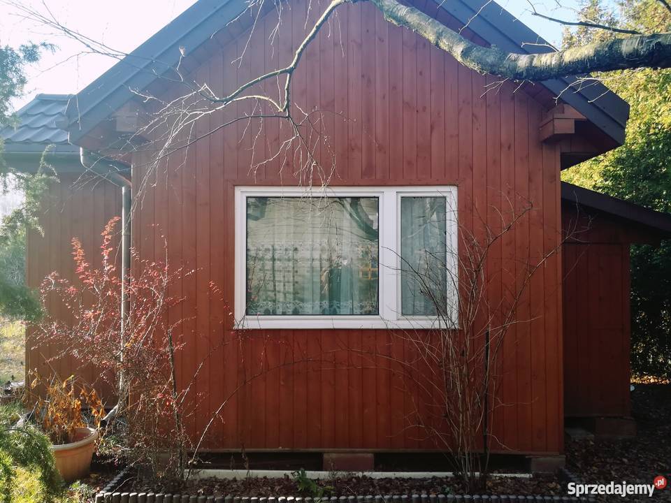 Działka 450m2 z domkiem ROD Rynia szambo mazowieckie