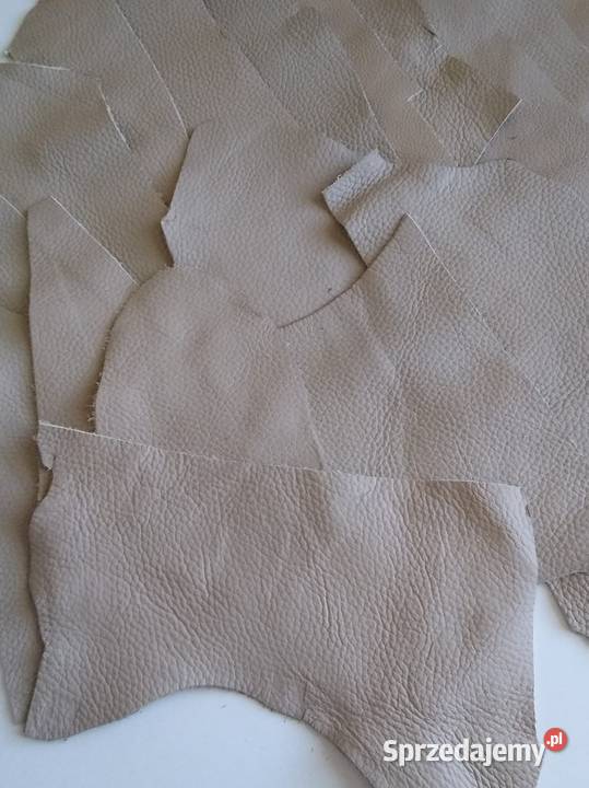 Skóra 450 g Licowa Włoska średnie i małe kawałki Rękodzieło Gdańsk