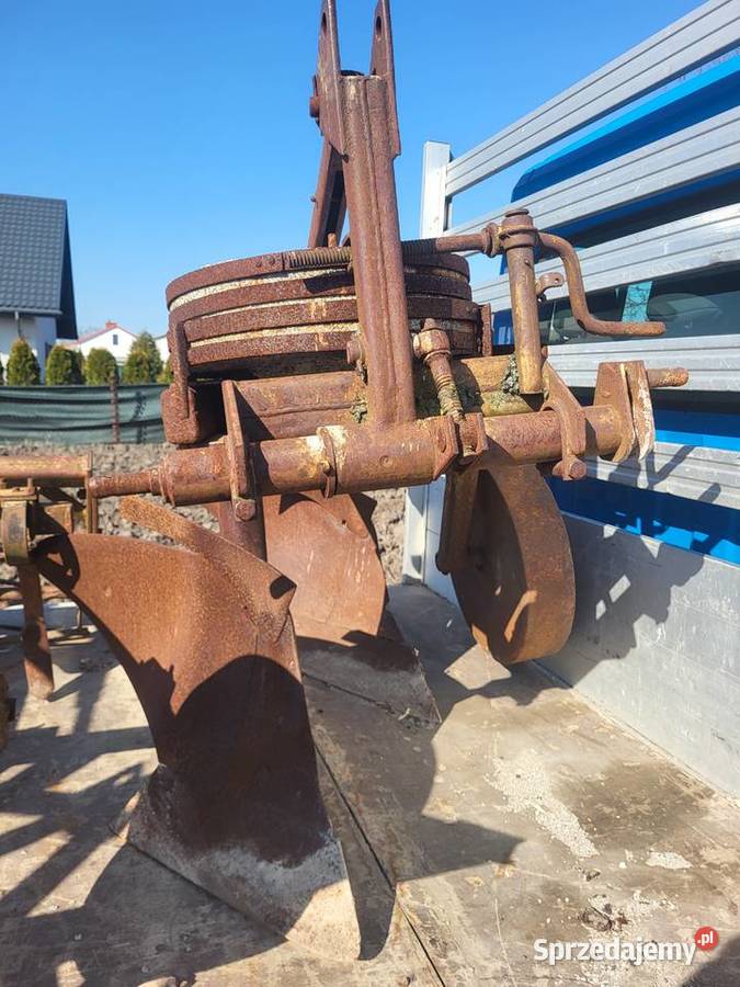 Pług 2 skibowy nieuszkodzony Wiskitki