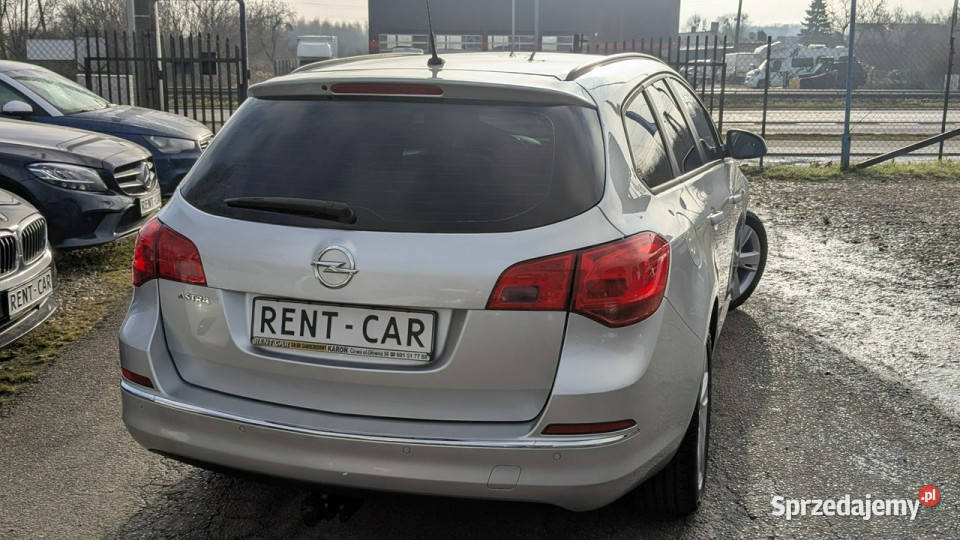 Opel Astra 16i115OPŁACONY Bezwypadkowy szary Częstochowa