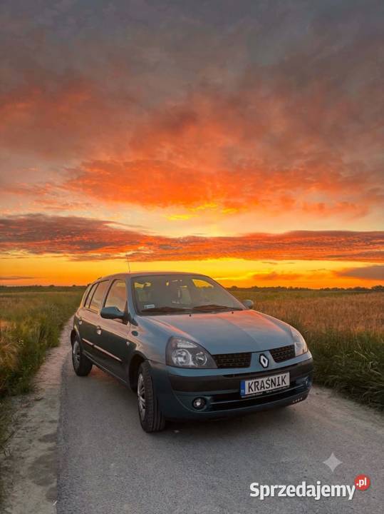 Renault Clio 2 12 v16 benzyna mało pali manualna lubelskie Kraśnik