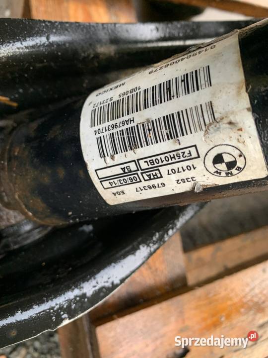 BMW F25 F26 ZAWIESZENIE TYŁ TYLNE KOMPLETNE sprzedam