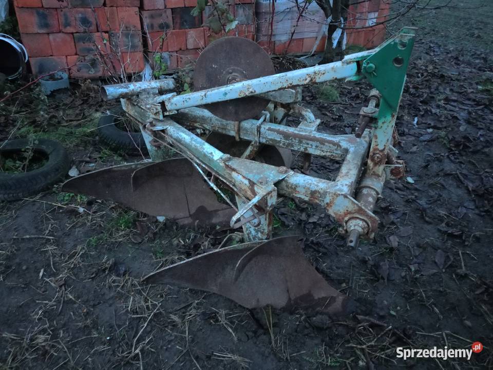 Pług 2 skibowy Unia Grudziądz Pługi Gostyń