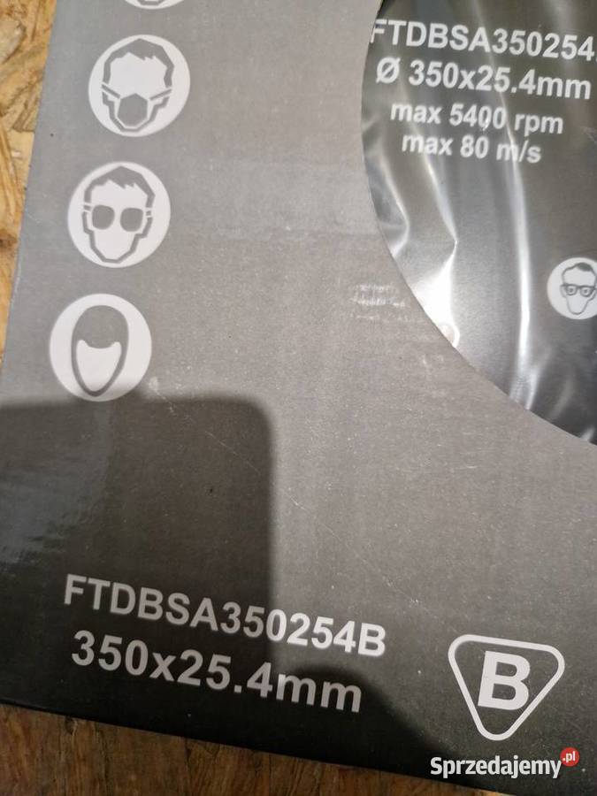 Tarcza diamentowa do asfaltu FalonTech 350x254 m Głogowa