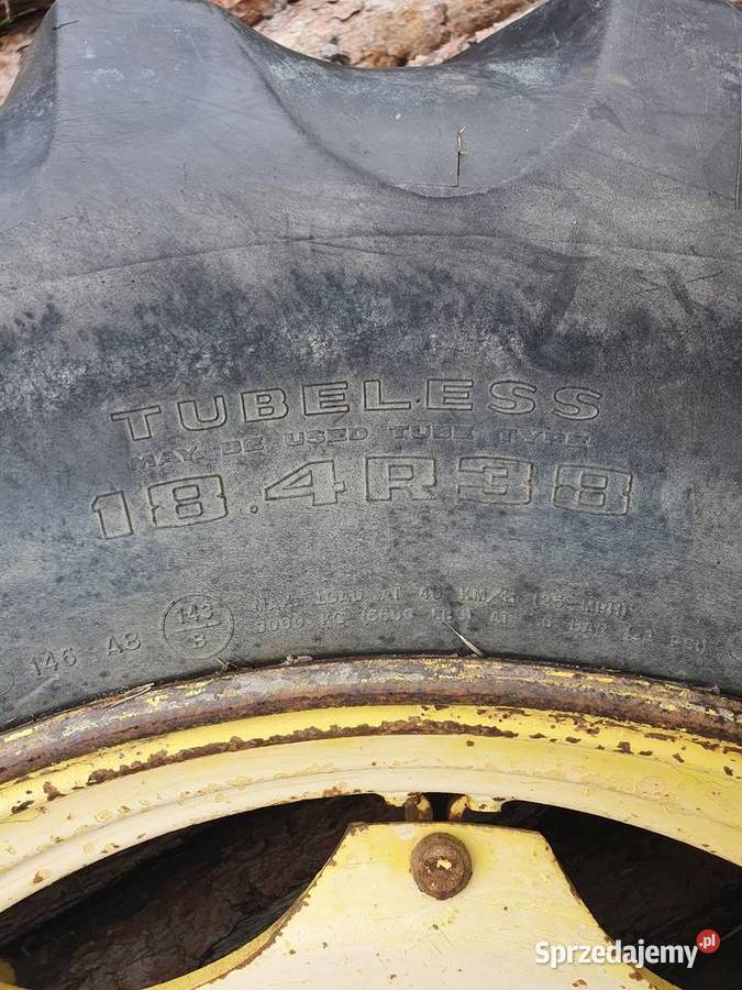 John Deere felga felgi z oponami 184 R38 Ogrodniki