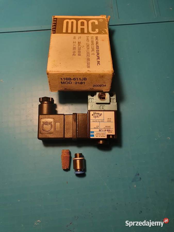 Elektrozawor MAC 116B611JB modól rozdzielacz Warszawa sprzedam