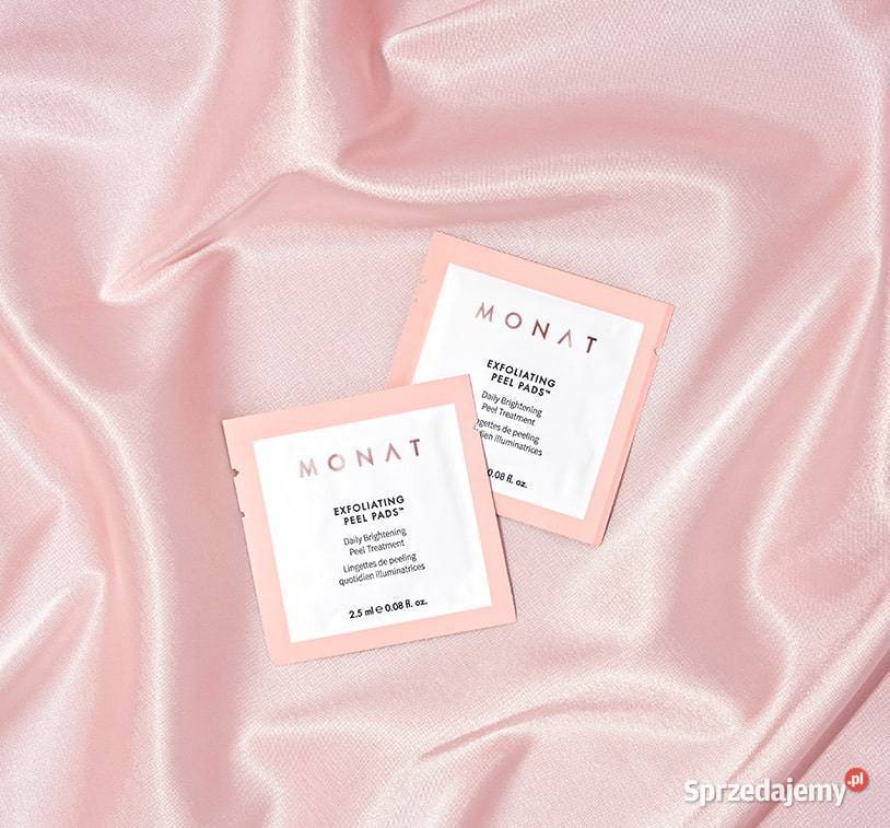 Exfolating peel pads MONAT płatki do twarzy Dla kobiet Siemianowice Śląskie
