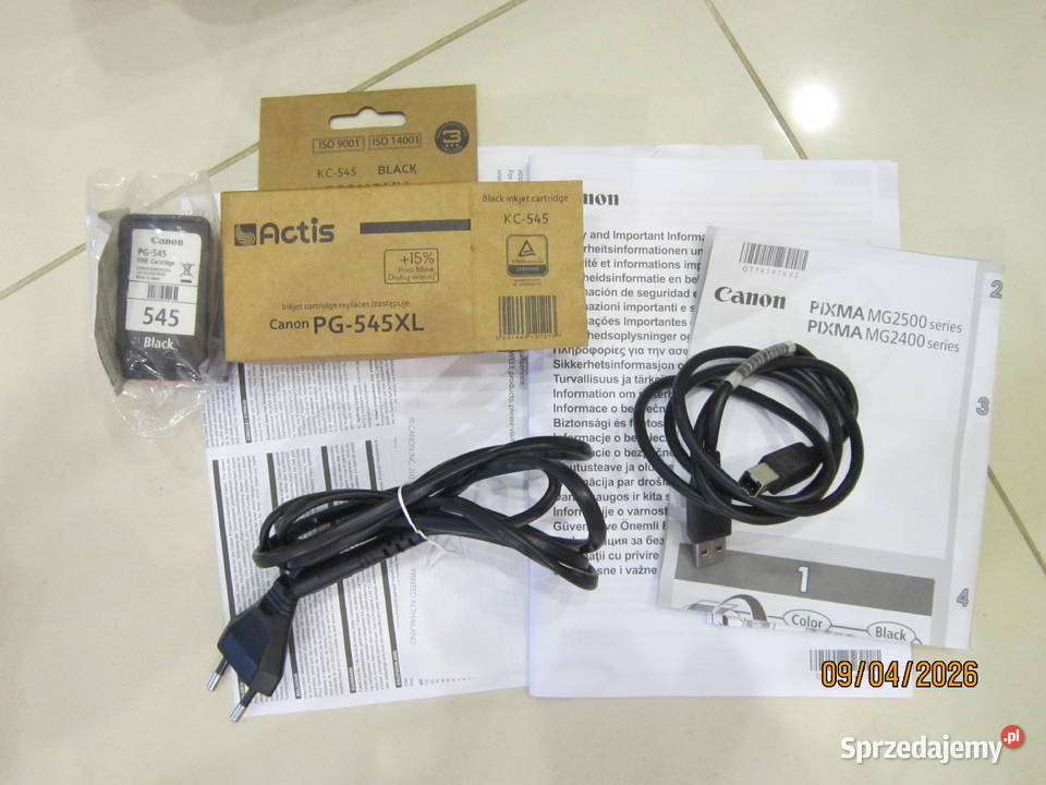 Drukarka skaner kopiarka CANON MG 2550S Elektronika mazowieckie Warszawa