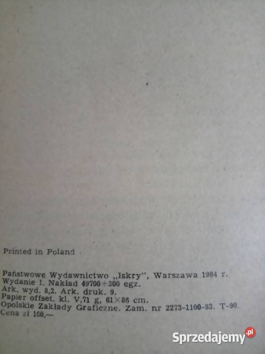Paradyzja Zajdel książki Warszawa księgarnia Rok wydania 1986