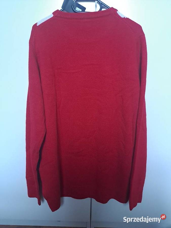 Sweter świąteczny męski Święty Mikołaj broda z