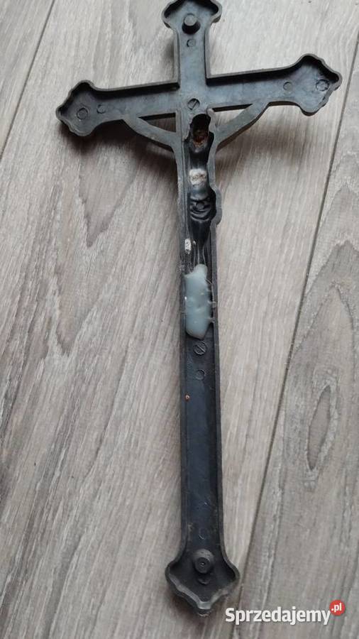 krzyż plastikowy do powieszenia ścienny