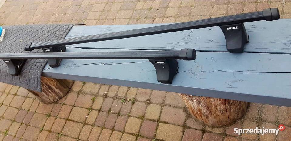 Bagażnik poprzeczki dachowe firmy thule Szczytniki