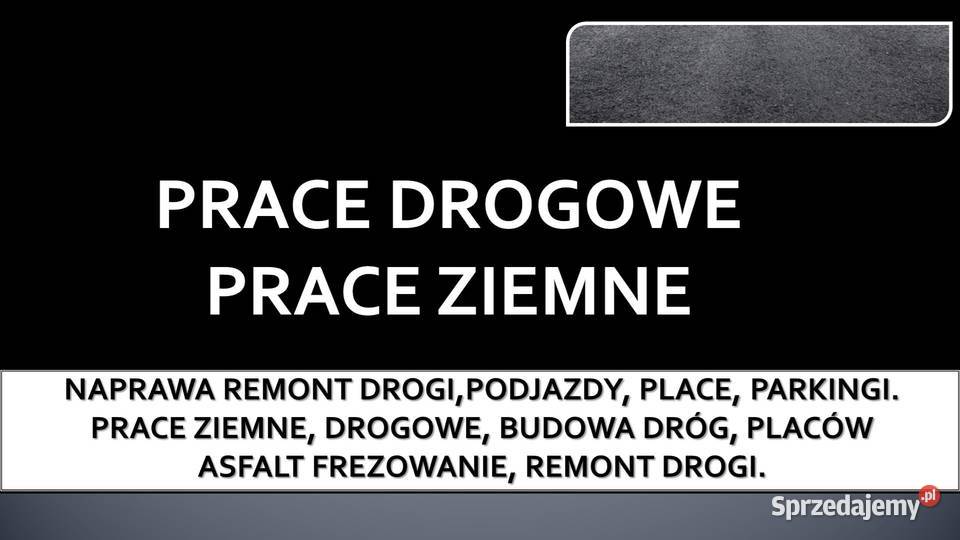 Wykonanie zjazdów budowa wjazdów placów budowa Wykopy, roboty ziemne Wrocław
