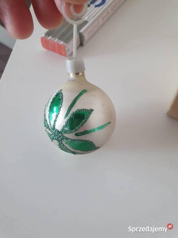 Bombki szklane Porcelana i szkło