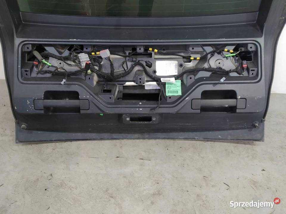 KLAPA TYŁ CZARNA Land Rover Range Rover Sport II osobowe