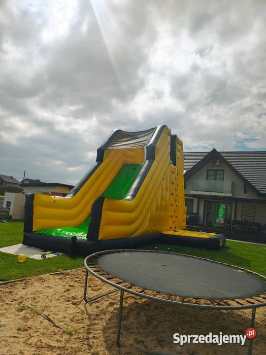 Dmuchaniec Ścianka wspinaczkowa ze zjeżdżalnią Zasole