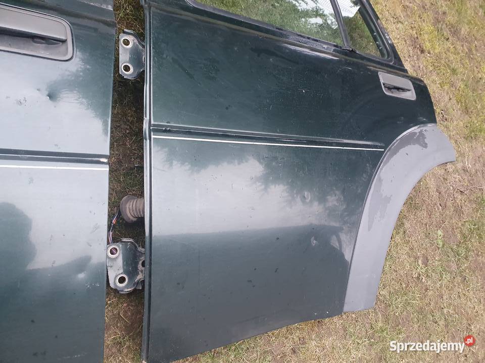 Drzwi lewe przód tył zielone Land Rover małopolskie Kraków