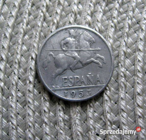 Hiszpania 10 Centymów 1953r Kalisz