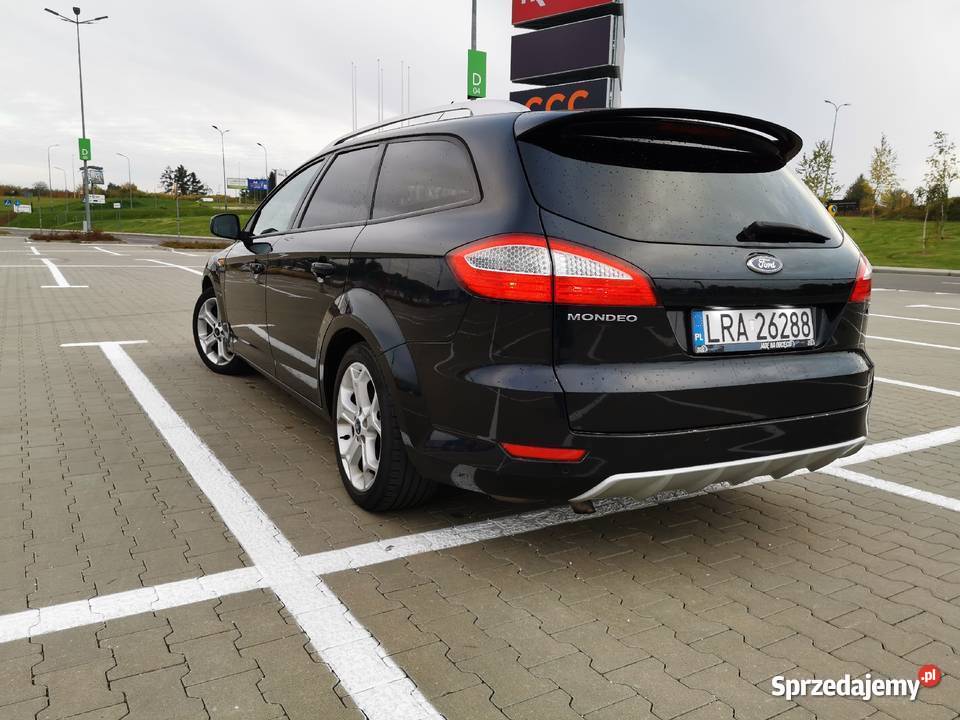 FORD MONDEO MK4 KOMBI SPOILER ZDERZAKA TYTANIUM