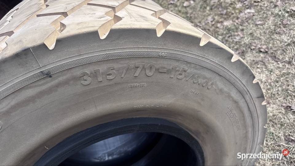 Zestaw opon pełnych Linde H45 H50 opona pełna Pozostałe Koziegłowy