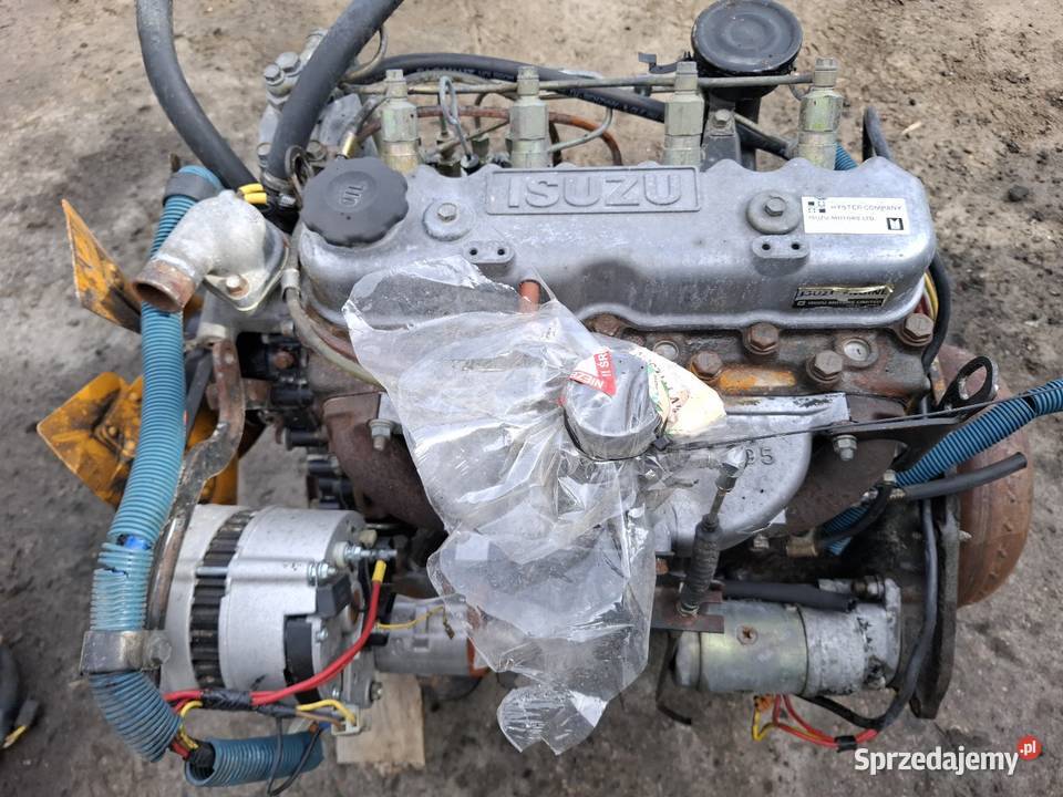 Silnik Isuzu diesel stanbdb wózek widłowy Hyster dolnośląskie Targoszyn sprzedam