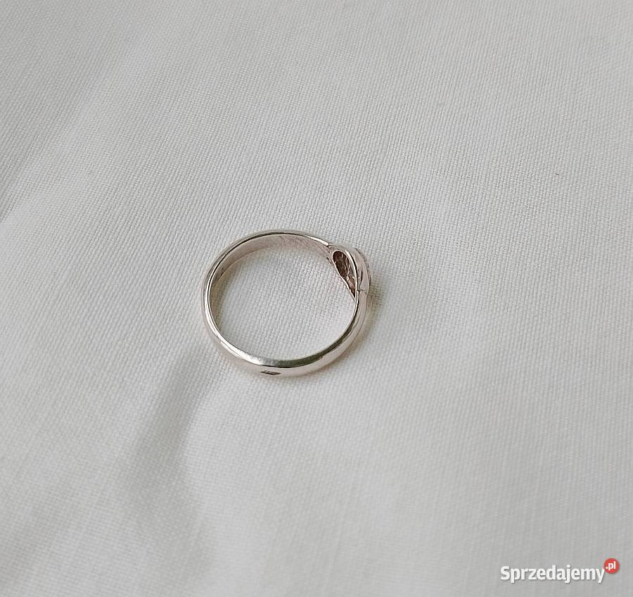 pierścinek srebro 925 14 srebro podlaskie Suwałki sprzedam