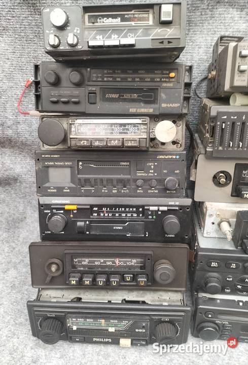 Stare radia samochodowe oldtimer klasyk aktualne Leszno