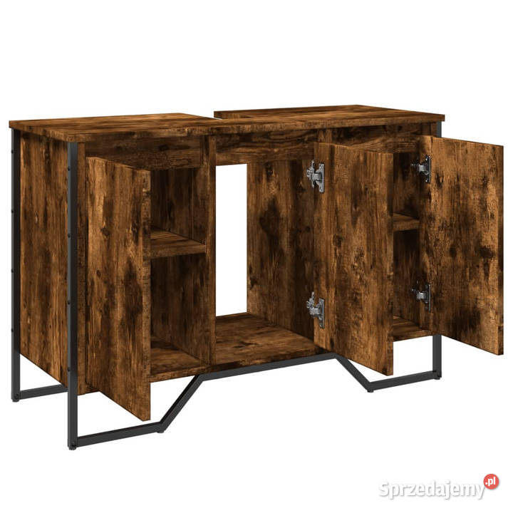 Szafka pod umywalkę przydymiony dąb 91x35x60 Warszawa