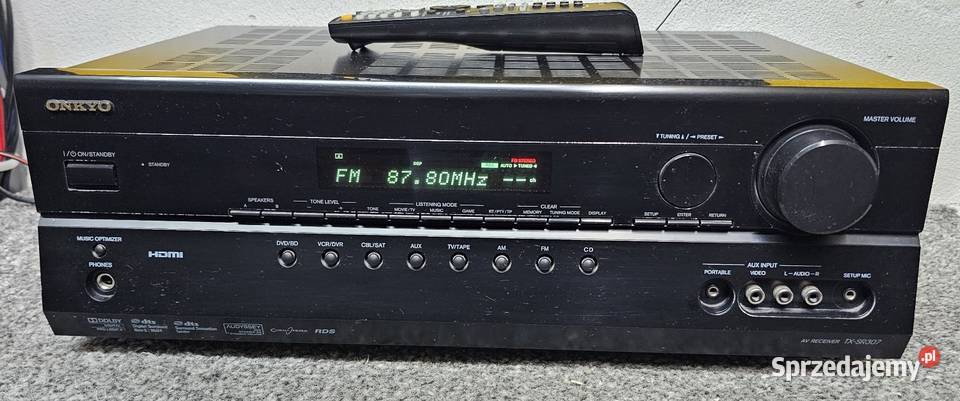 Amplituner ONKYO TXSR307 HDMI pilot Kraków