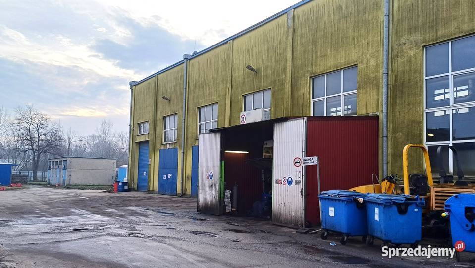 Do wynajęcia hala 639 m2 i pom 100 m2 Kraków