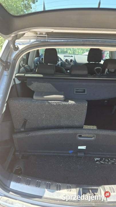 Nissan Qashqai2 20 benzyna 141 7osobowy I 2008 szary Nissan Lipówki