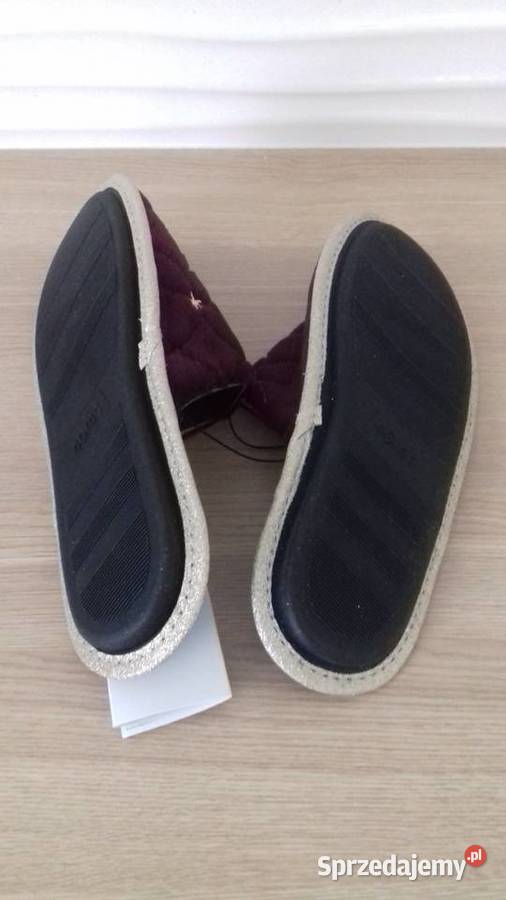 Pantofle damskie bordowe nowe do sprzedania inna Obuwie