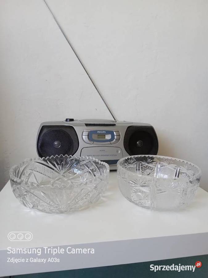 Salaterki Duże krysztalowe Porcelana i szkło Warszawa