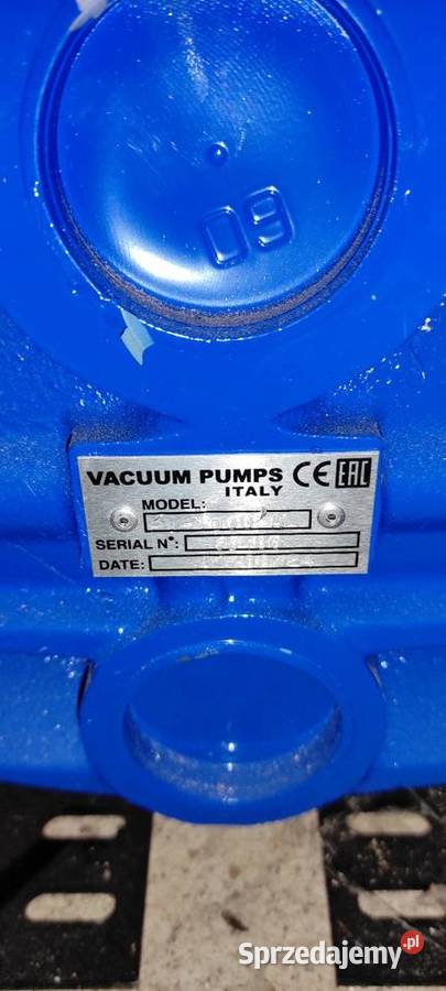 Pompy próżniowe 1000 i 1500 l do dojarek Alfa Pozostałe