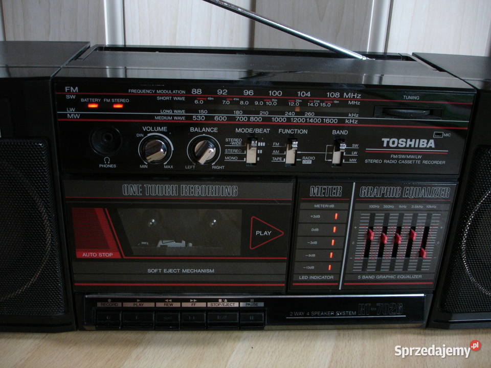 Radiomagnetofon TOSHIBA RT7026 Zielona Góra