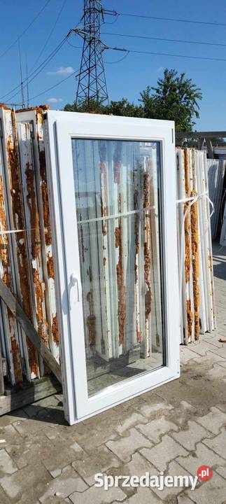 OKNA KacprzaK OKNO PCV 82X161 Używane Plastikowe Lublin