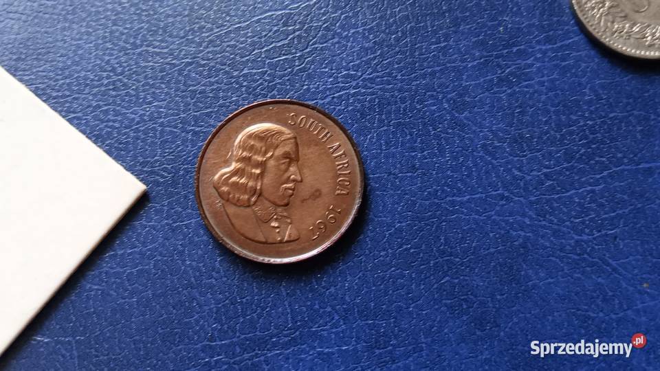 Stare monety 2 cent 1967 Afryka Południowa Lesko