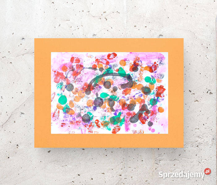 dekor do loftu abstrakcja obraz abstrakcja Łódź