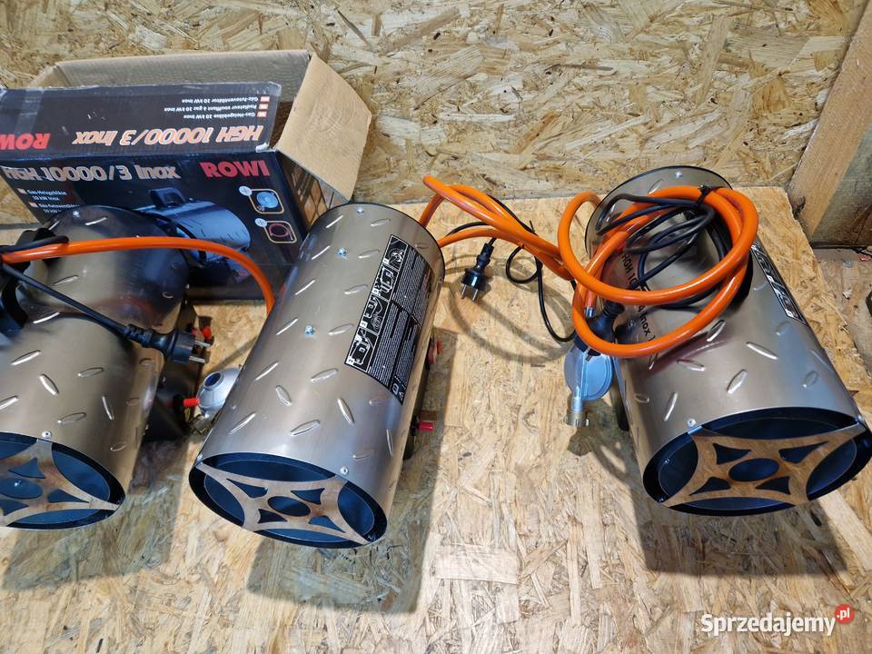 Nagrzewnica gazowa ROWI HGH 10000 3 Inox 10 kw Głogowa