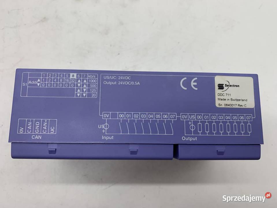 Selectron DDC 711 IO Controller Warszawa sprzedam