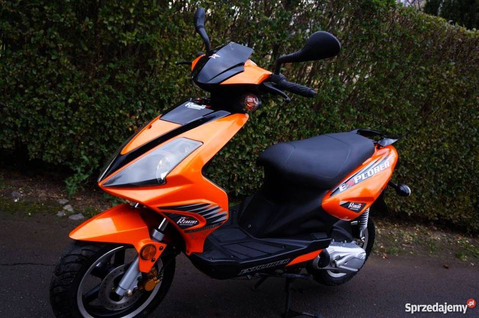 Skuter Explorer Race GT50 nowy 1500 przebiegu Pozostałe Bolesławiec