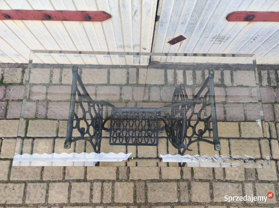 Stolik z nóg maszyny SINGER 42cm łódzkie Podkałek