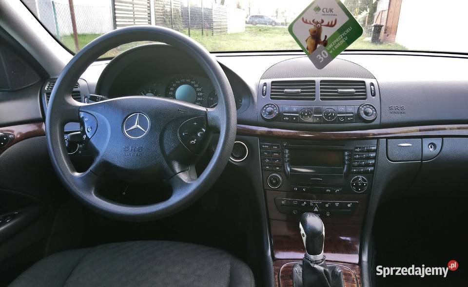 Mercedes E klasa kombi W211 granatowy