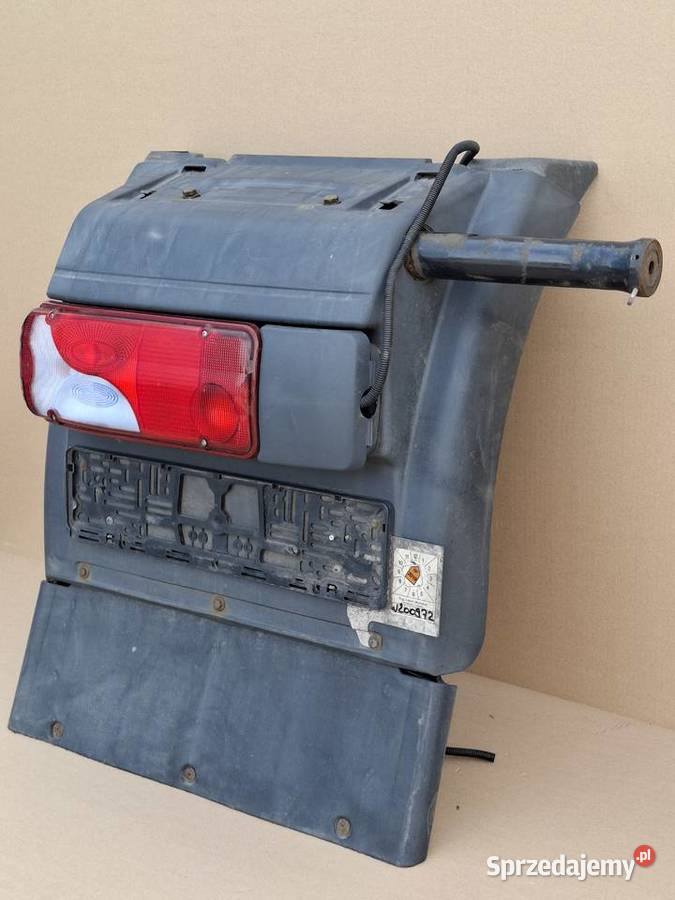 MAN TGX TGS TGA BŁOTNIK LEWY KOMPLETNY LAMPA lubuskie Bieleń